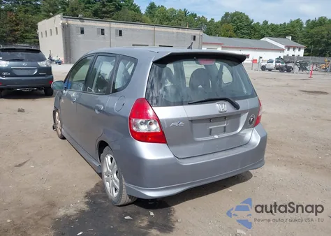 2008 Honda Fit Sport из США, поврежденный, VIN JHMGD38698S028164